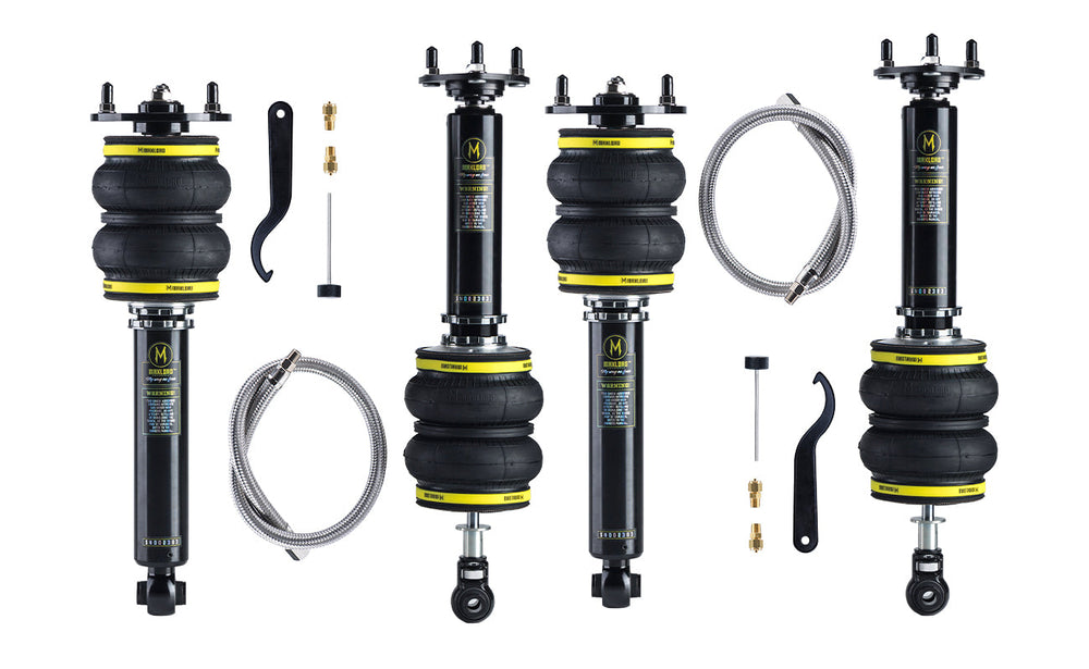 1998-2004 Toyota Aristo 2nd Gen S160 RWD MaxLoad Full Air Suspension Kit