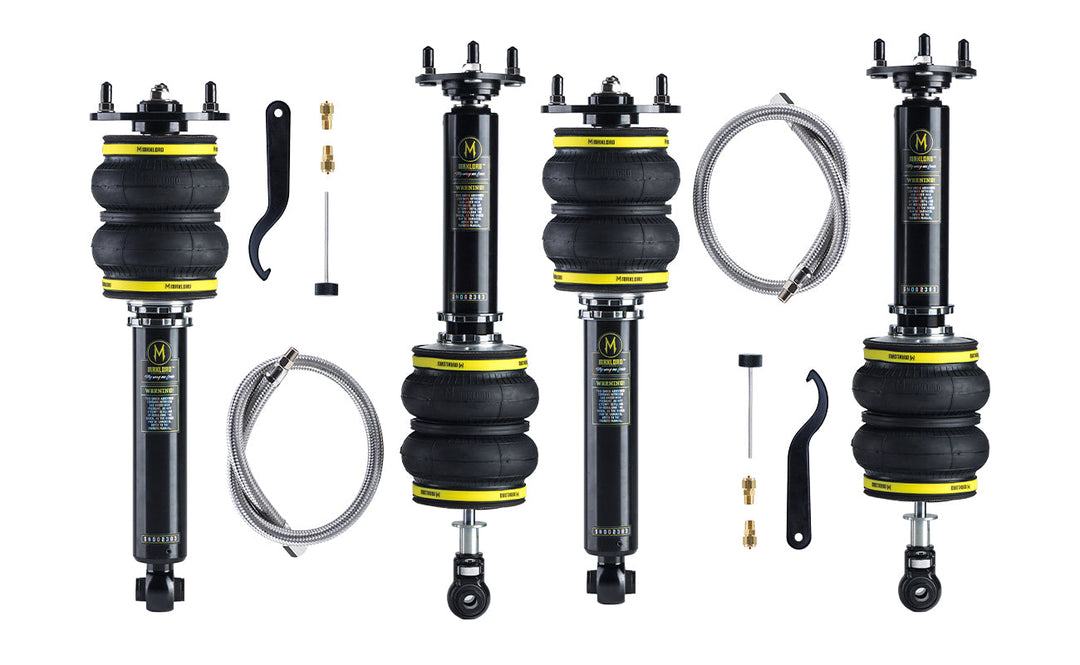 1998-2004 Toyota Aristo 2nd Gen S160 RWD MaxLoad Full Air Suspension Kit
