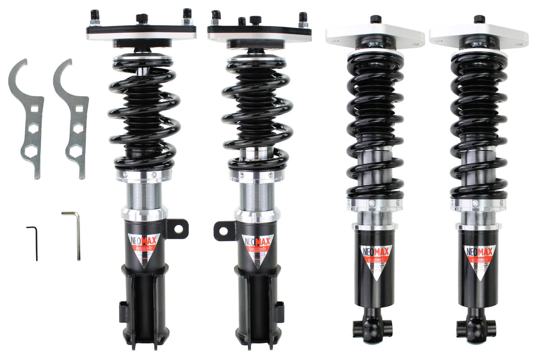 Silver's NEOMAX true rear coilovers for Hyundai Genesis Coupe Gen 1 2010–2012