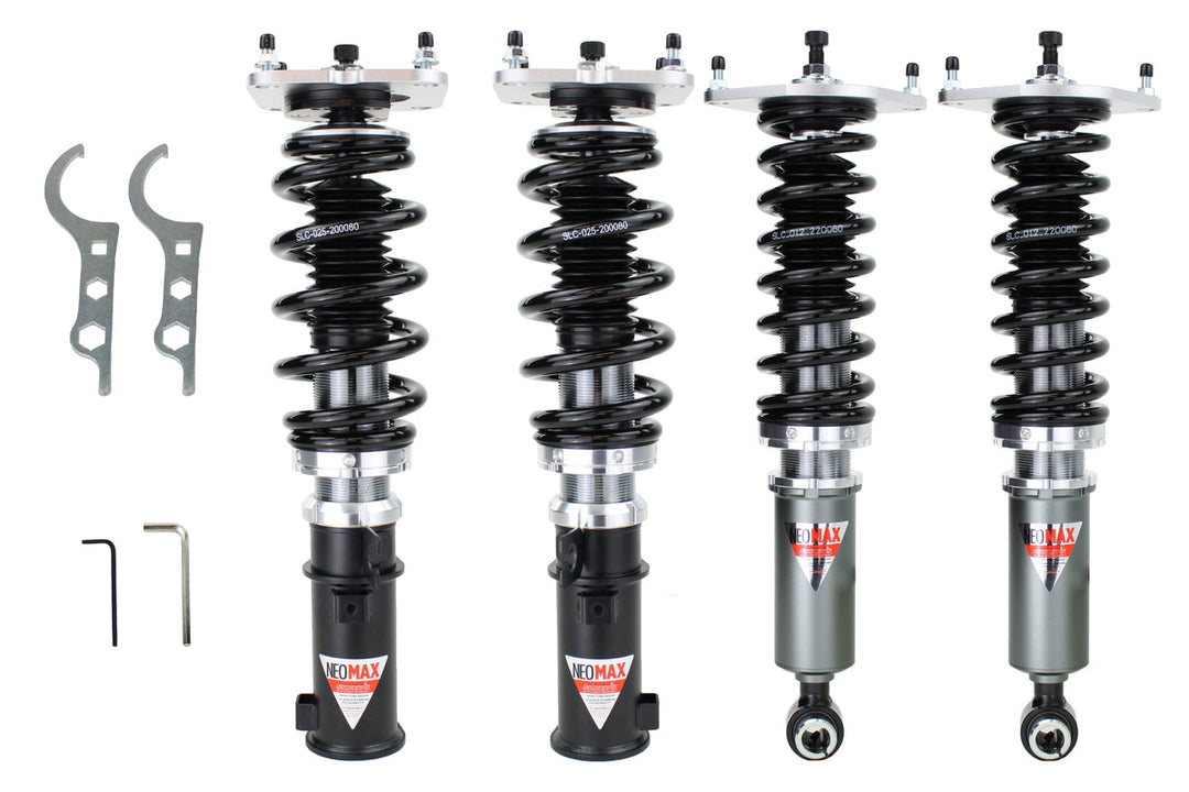 Silver's NEOMAX coilovers for Mazda RX-7 FC3S 1987–1992