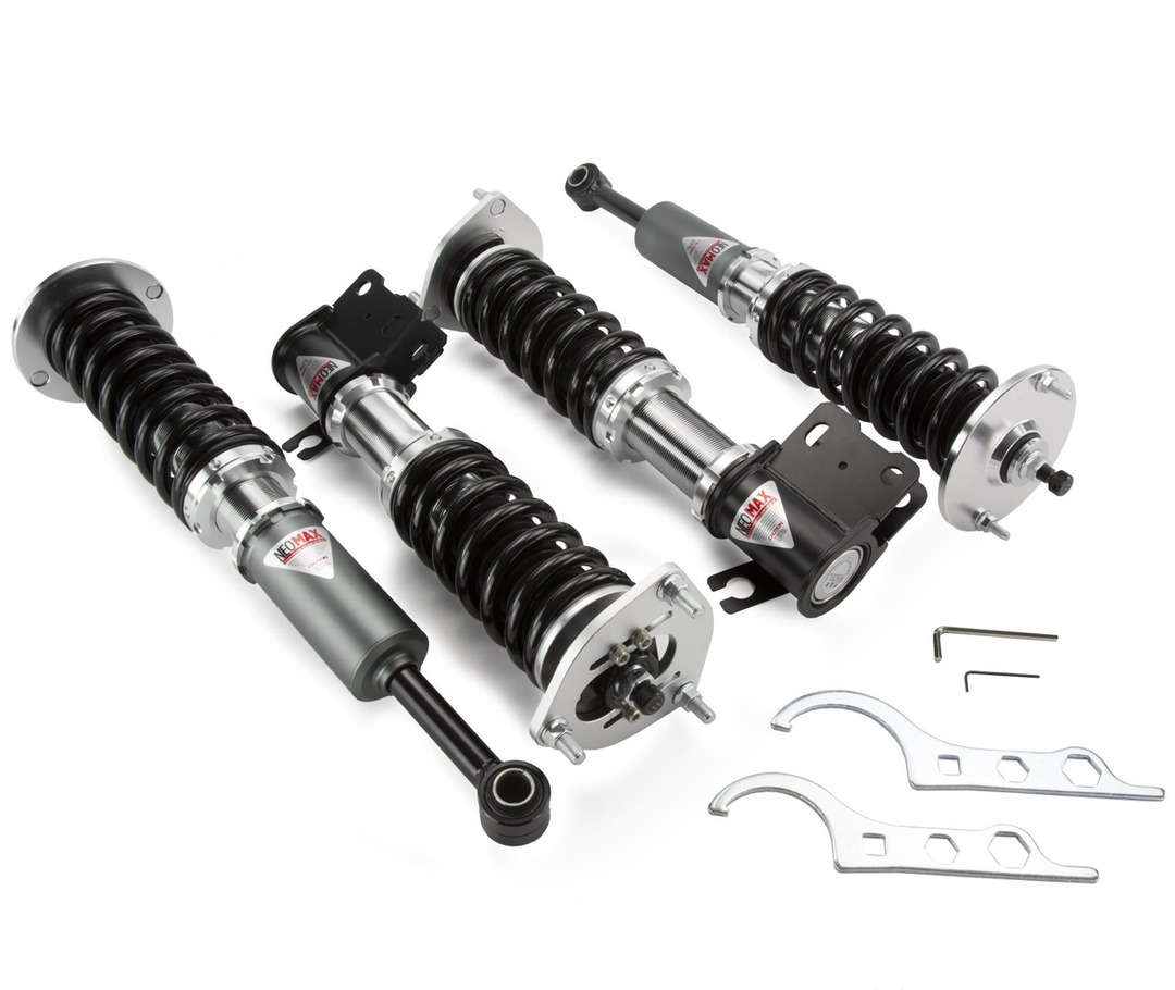 Silver's NEOMAX coilovers for Toyota Camry SE/XSE/TRD 2018–2024