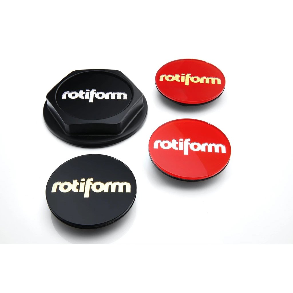 Rotiform Hex Center Cap Insert - "Rotiform" Logo - Lowered Lifestyle