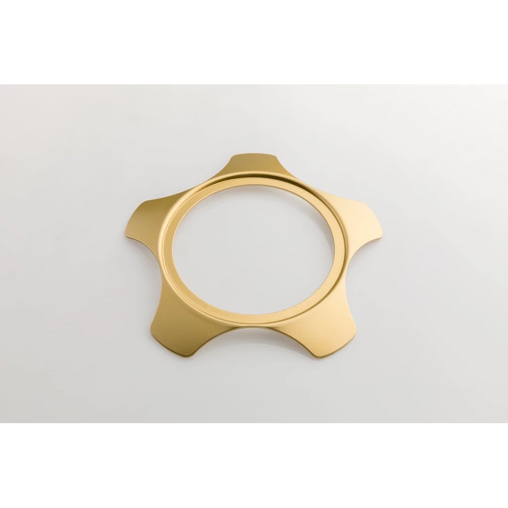 Rotiform LSR Lug Cover Plate - Matte Gold - Lowered Lifestyle