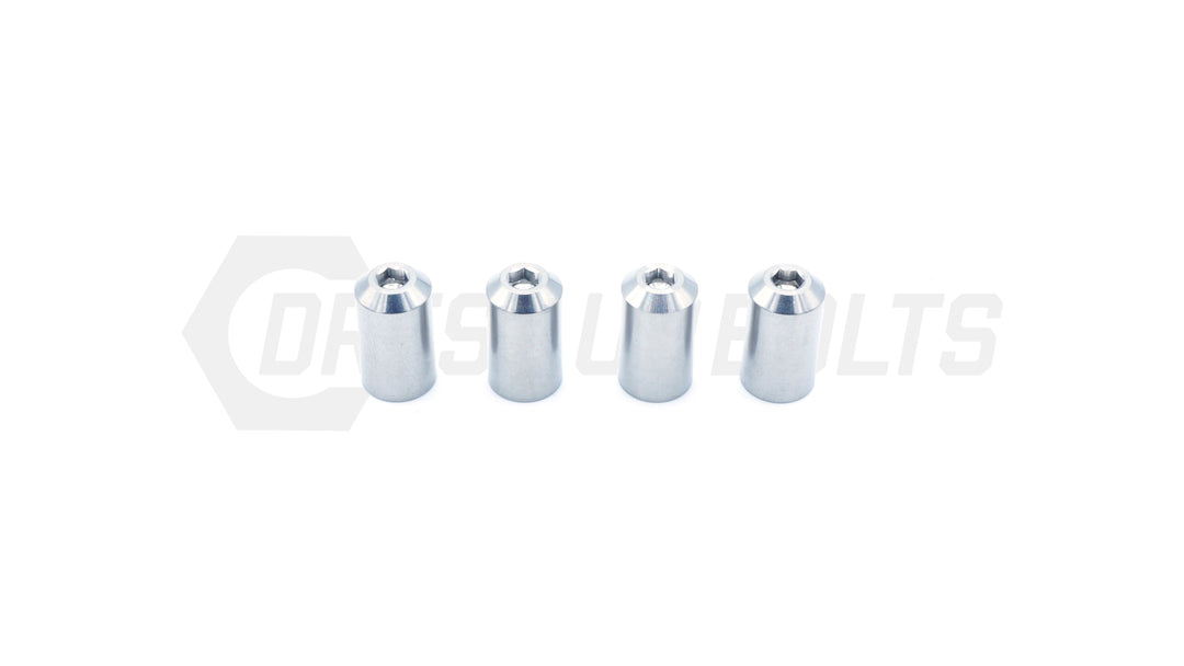 Titanium Valve Stem Caps - Bullet Design - DressUpBolts.com