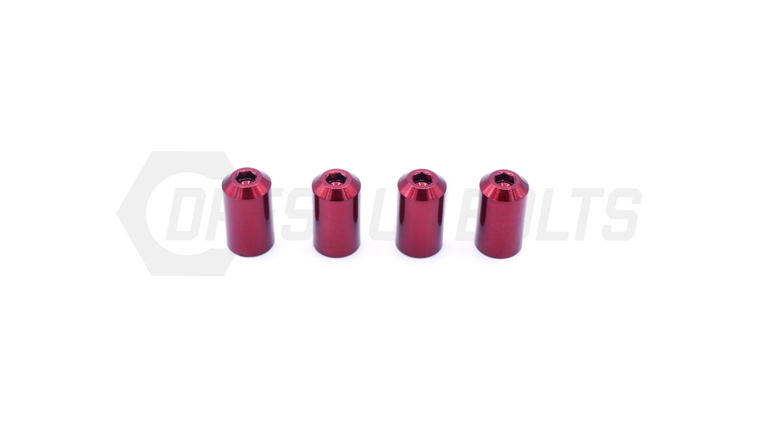 Titanium Valve Stem Caps - Bullet Design - DressUpBolts.com