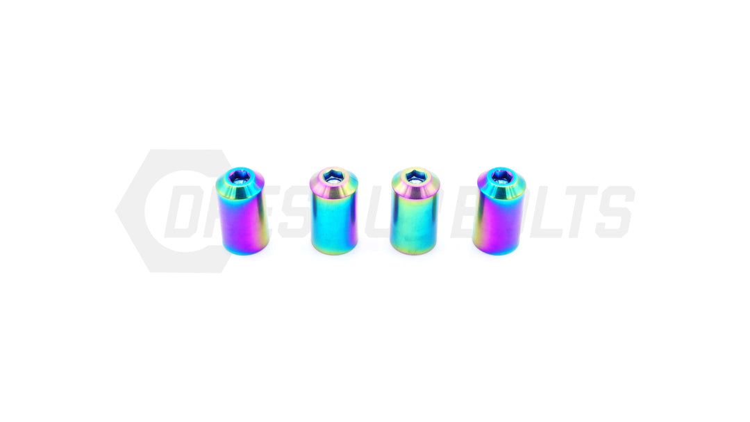 Titanium Valve Stem Caps - Bullet Design - DressUpBolts.com