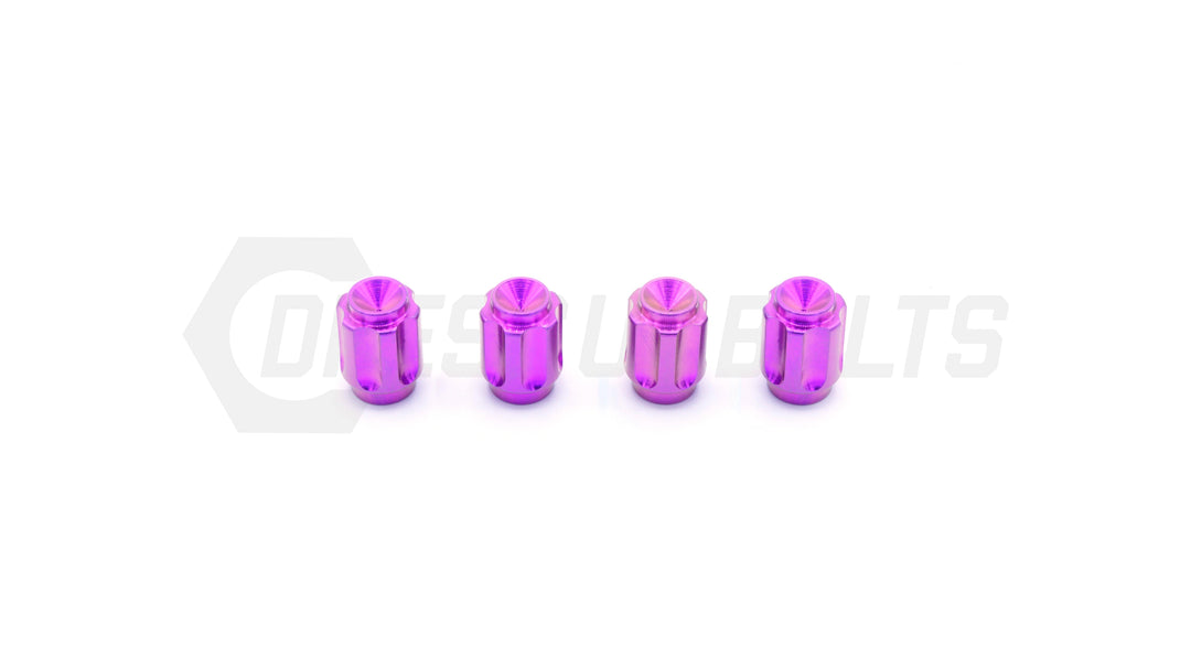 Dress Up Bolts Titanium Valve Stem Caps - Gear Design - DressUpBolts.com