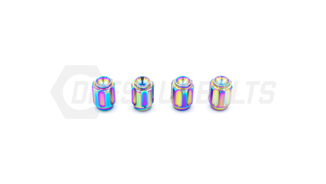 Dress Up Bolts Titanium Valve Stem Caps - Gear Design - DressUpBolts.com