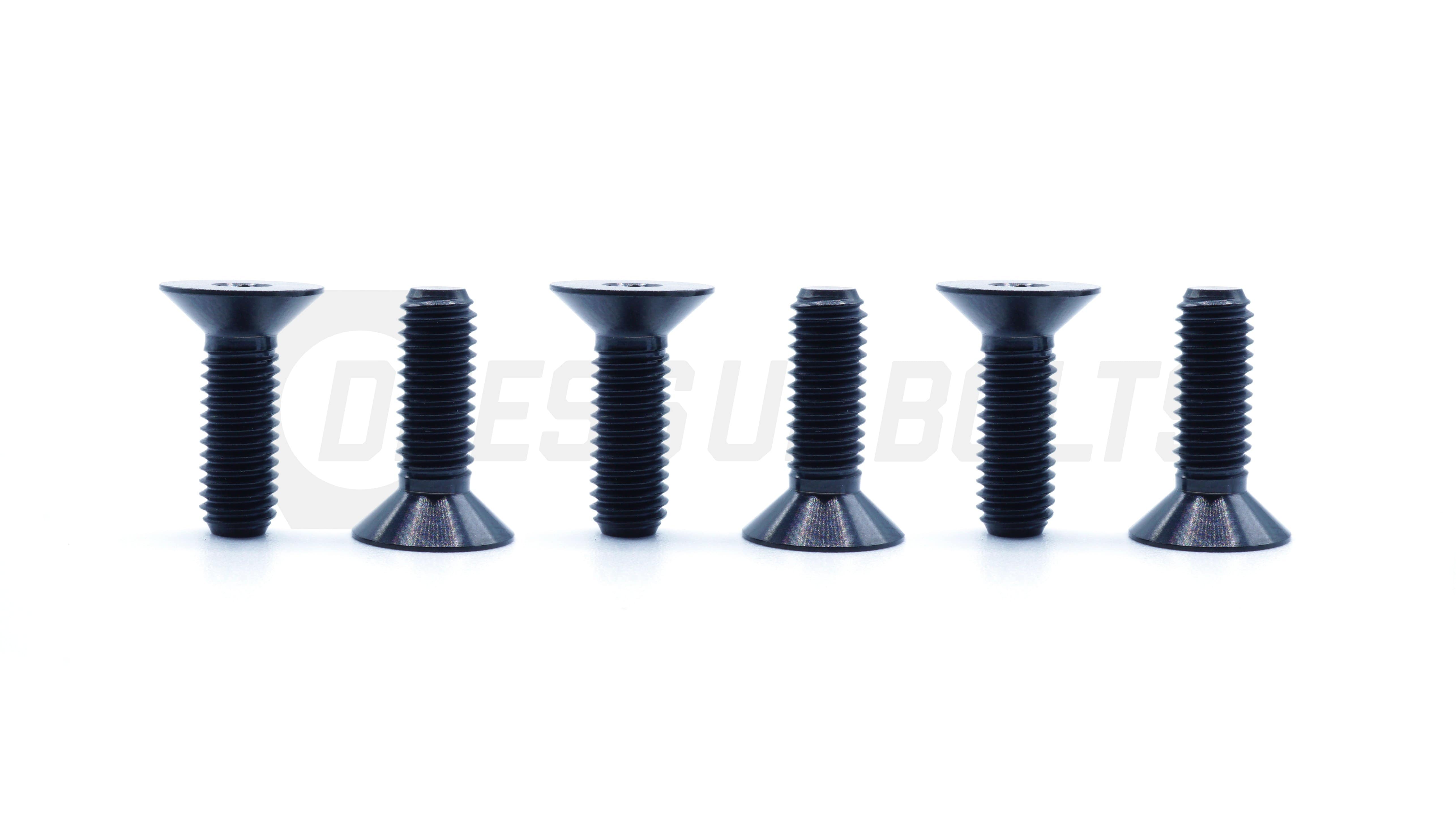 Dress Up Bolts Titanium Hardware Steering Wheel Kit