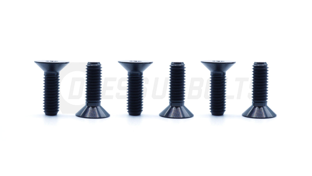 Dress Up Bolts Titanium Hardware Steering Wheel Kit - (15mm) - DressUpBolts.com