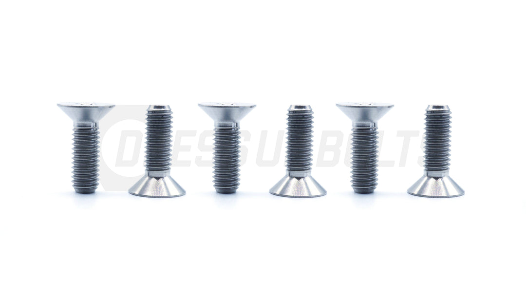 Dress Up Bolts Titanium Hardware Steering Wheel Kit - (15mm) - DressUpBolts.com