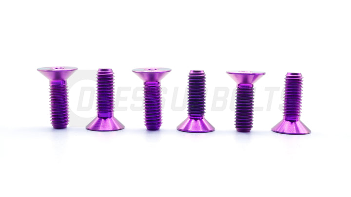 Dress Up Bolts Titanium Hardware Steering Wheel Kit - (15mm) - DressUpBolts.com