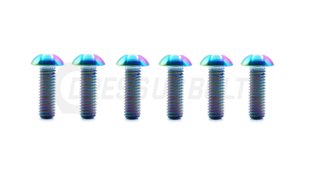 Dress Up Bolts Titanium Hardware Quick Release Kit - (15mm) - DressUpBolts.com