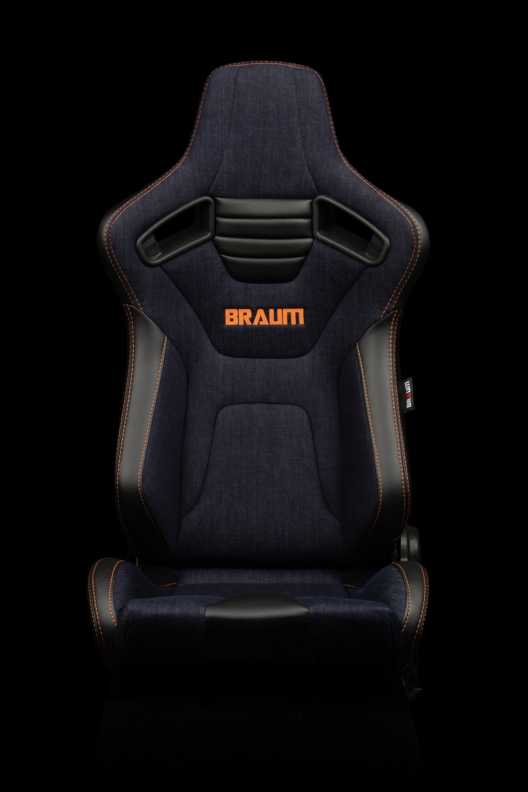 Braum Elite-X Series Sport Seats - Navy Denim (PAIR) - Lowered Lifestyle