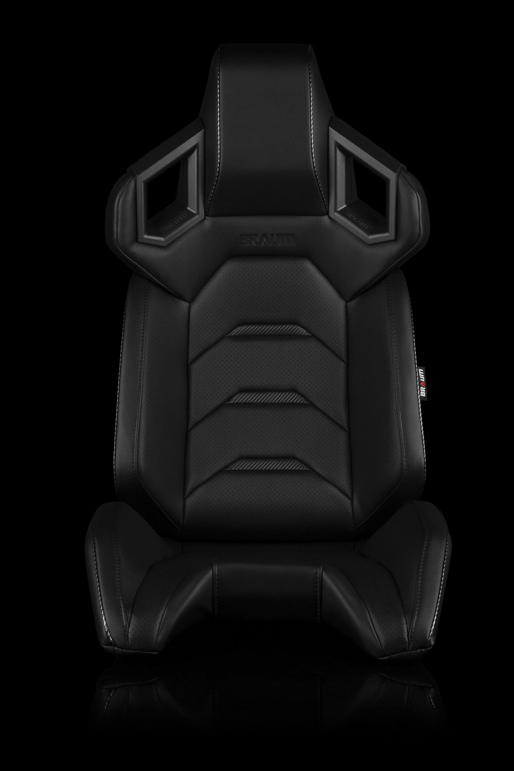 Braum Alpha-X Series Racing Seats - Black & Carbon Fiber (PAIR) - Lowered Lifestyle