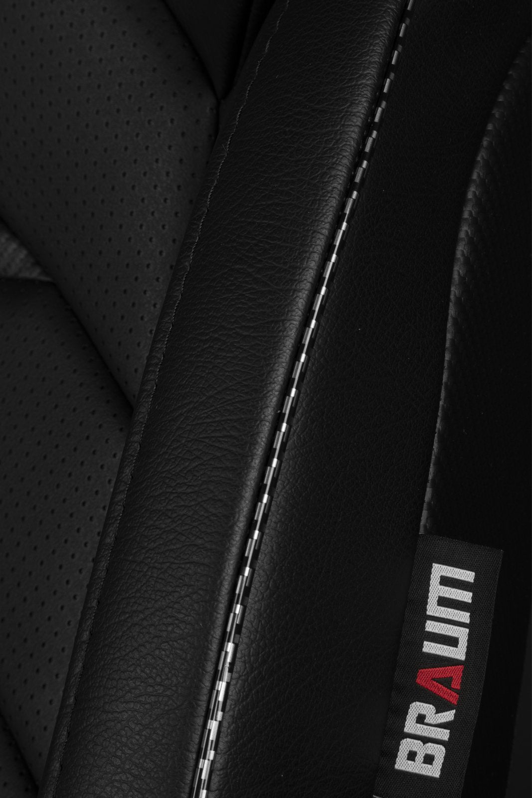 Braum Alpha-X Series Racing Seats - Black & Carbon Fiber (PAIR) - Lowered Lifestyle