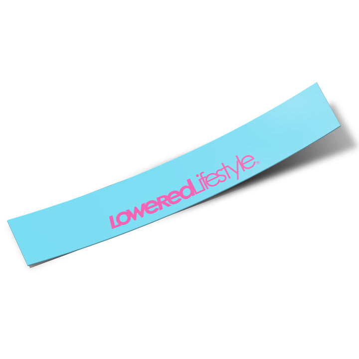 Motorsport Banner - Blue / Pink