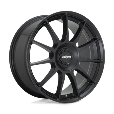 Rotiform Wheels DTM 19x8.5 BLANK +35 - Black