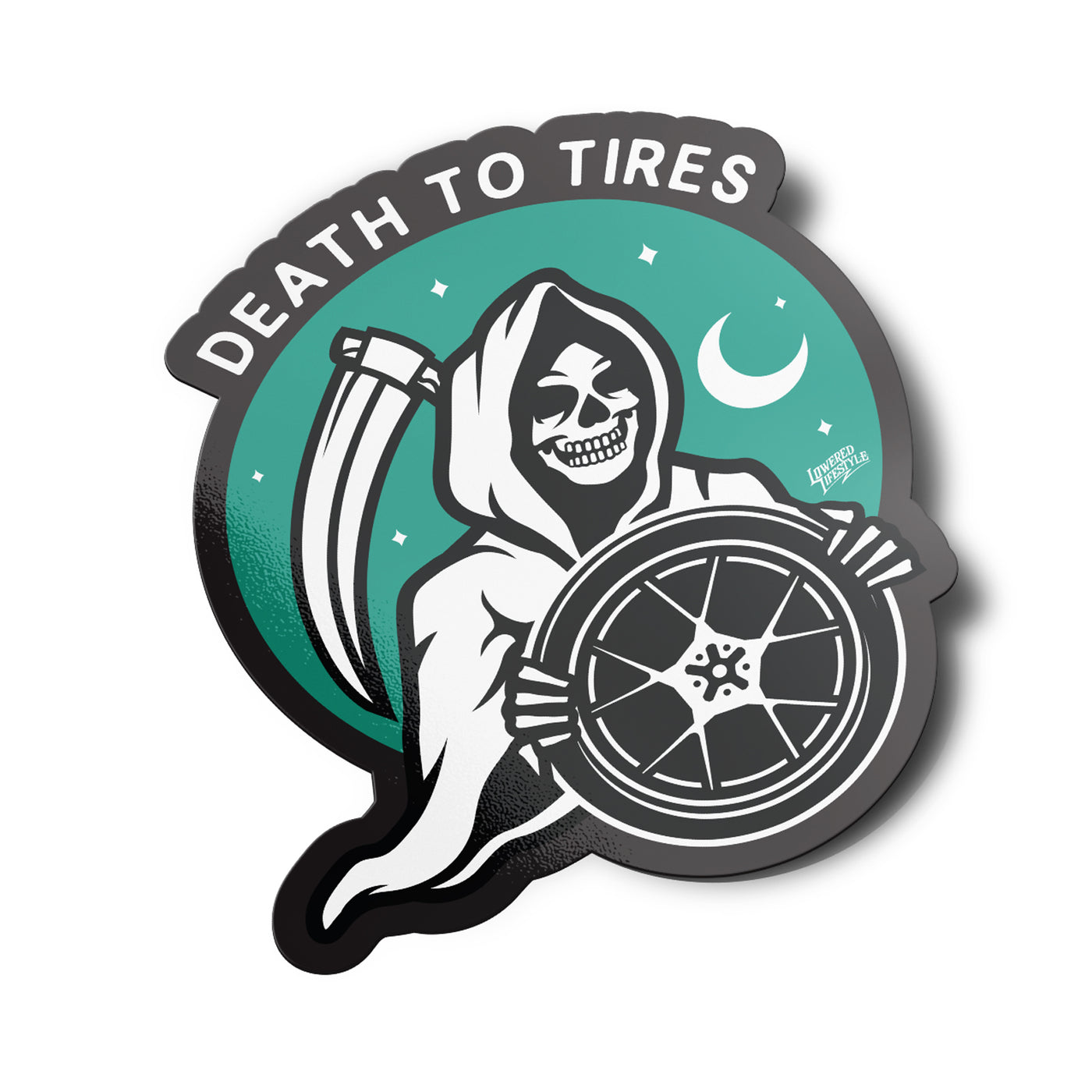 Sticker – Death To Tires Reaper