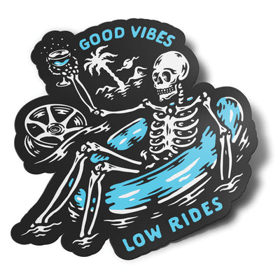 Sticker – Good Vibes Low Rides