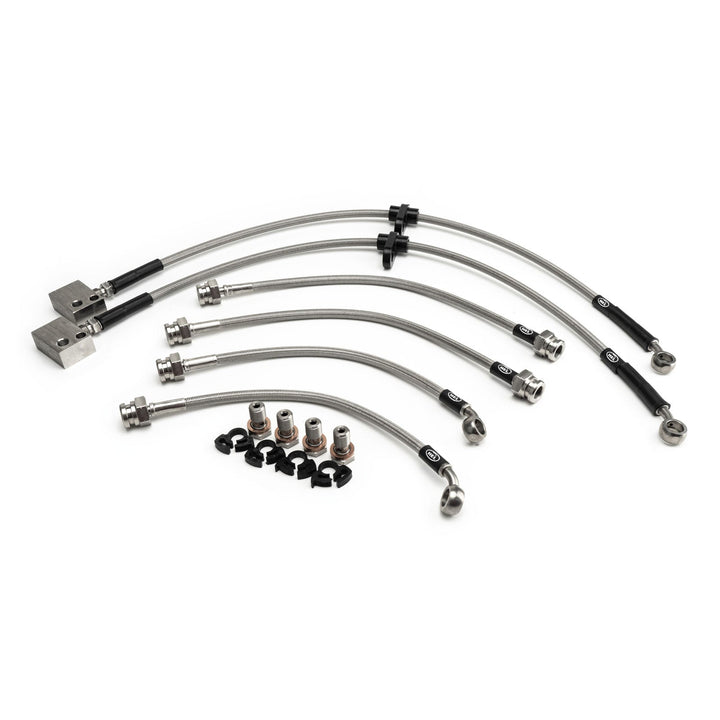 HEL Braided Brake Lines for Honda Jazz 1.4 DSE (2001-)