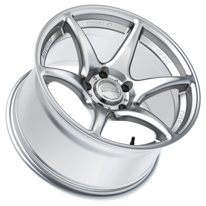 Kansei Tandem Wheels 17X9 5X114.3 +22 - Silver
