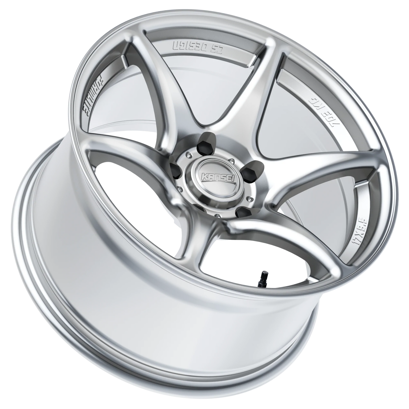 Kansei Tandem Wheels 17X9 5X120 +35 - Silver