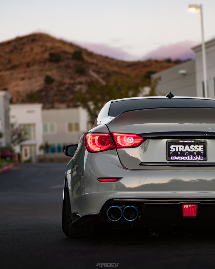 License Plate Frame with OG Logo - Chrome
