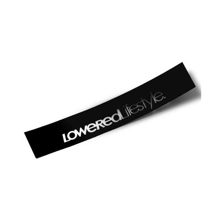 Motorsport Banner - Matte Black (Cutout)