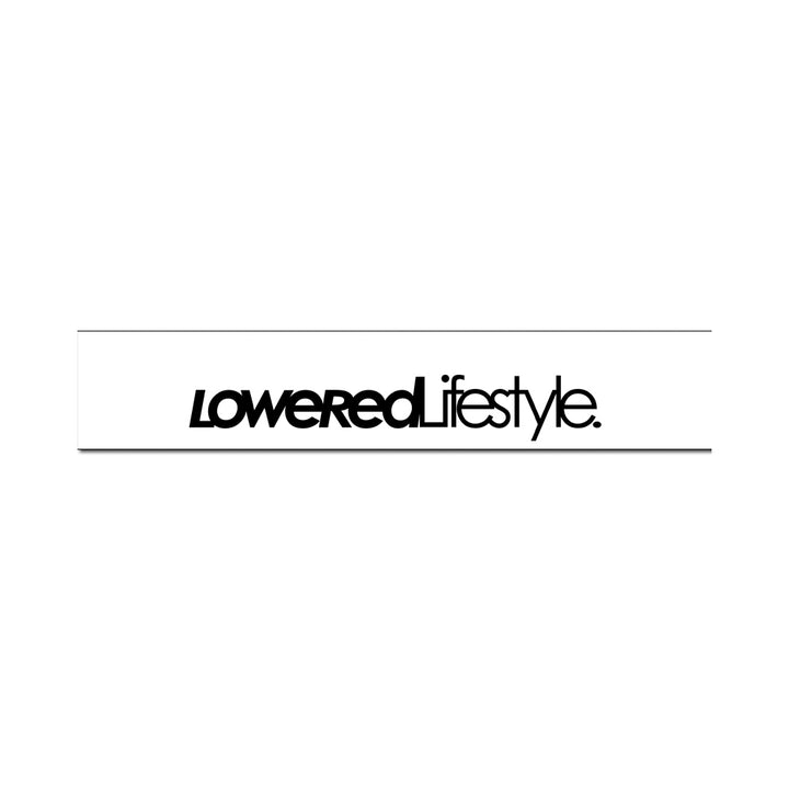 Motorsport Banner - White / Black
