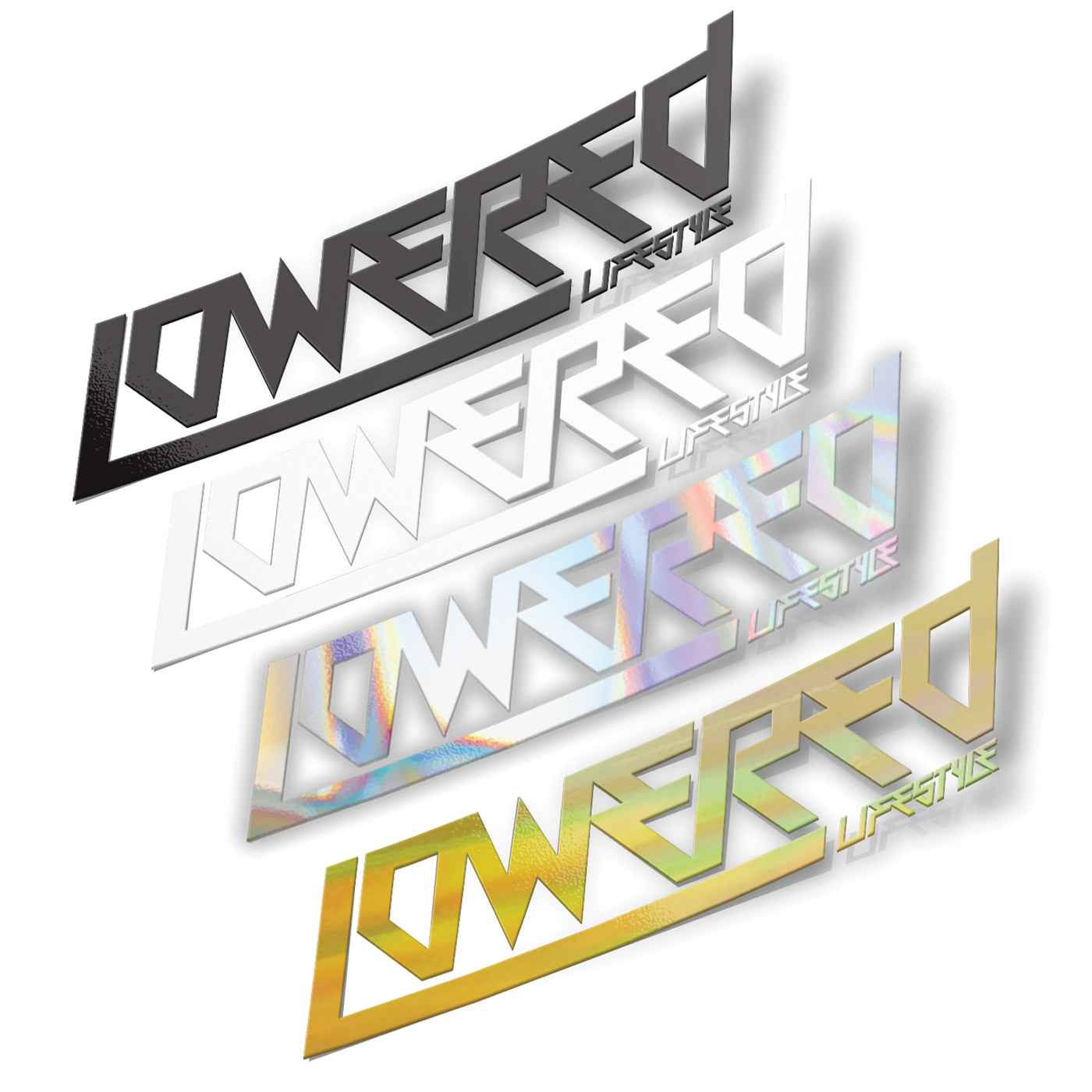 Lowered Lifestyle Sticker