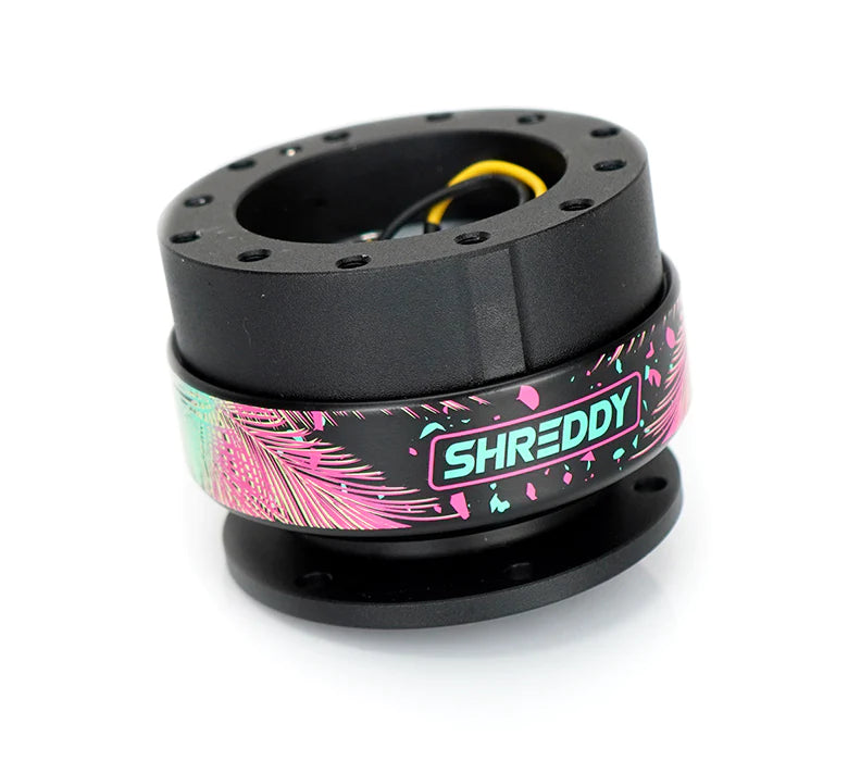 NRG Quick Release - Black Body/Black ring with Shreddy Collab Version 2