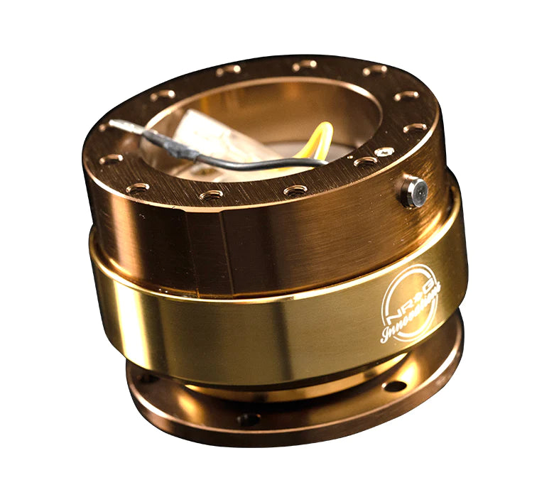 NRG Quick Release - Bronze Body / Chrome Gold Ring