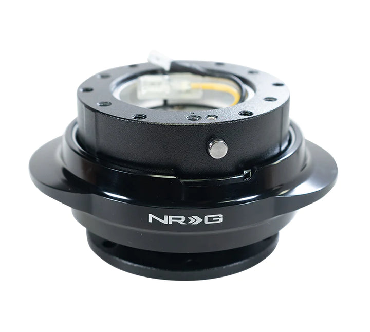 NRG Quick Release 2.2 - Black Body / Shinny Black Oval Ring