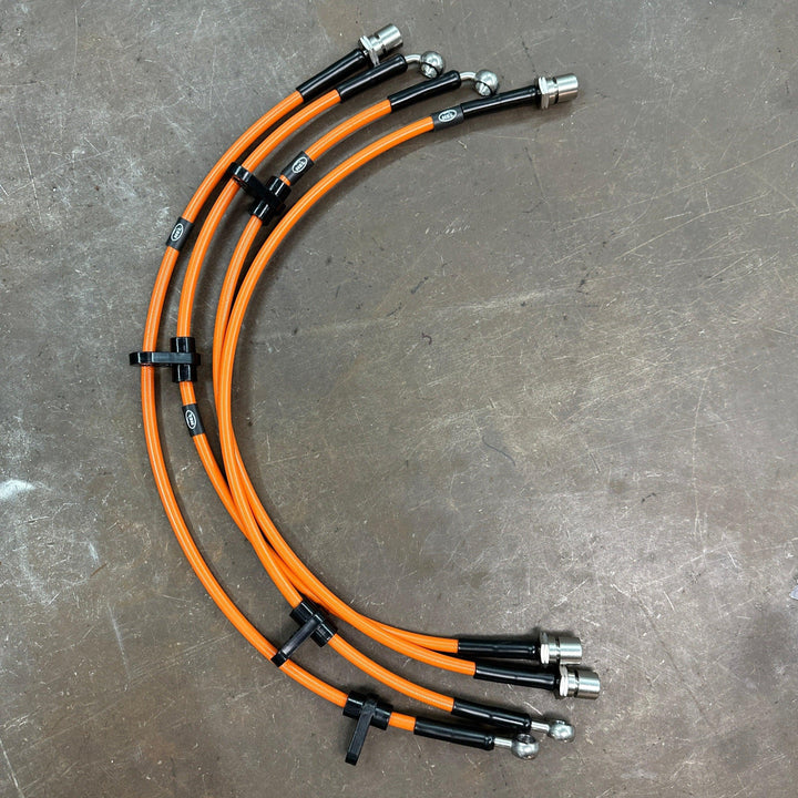 HEL Braided Brake Lines for Subaru Crosstrek Limited 2.0i CVT (2020) - Attacking the Clock Racing