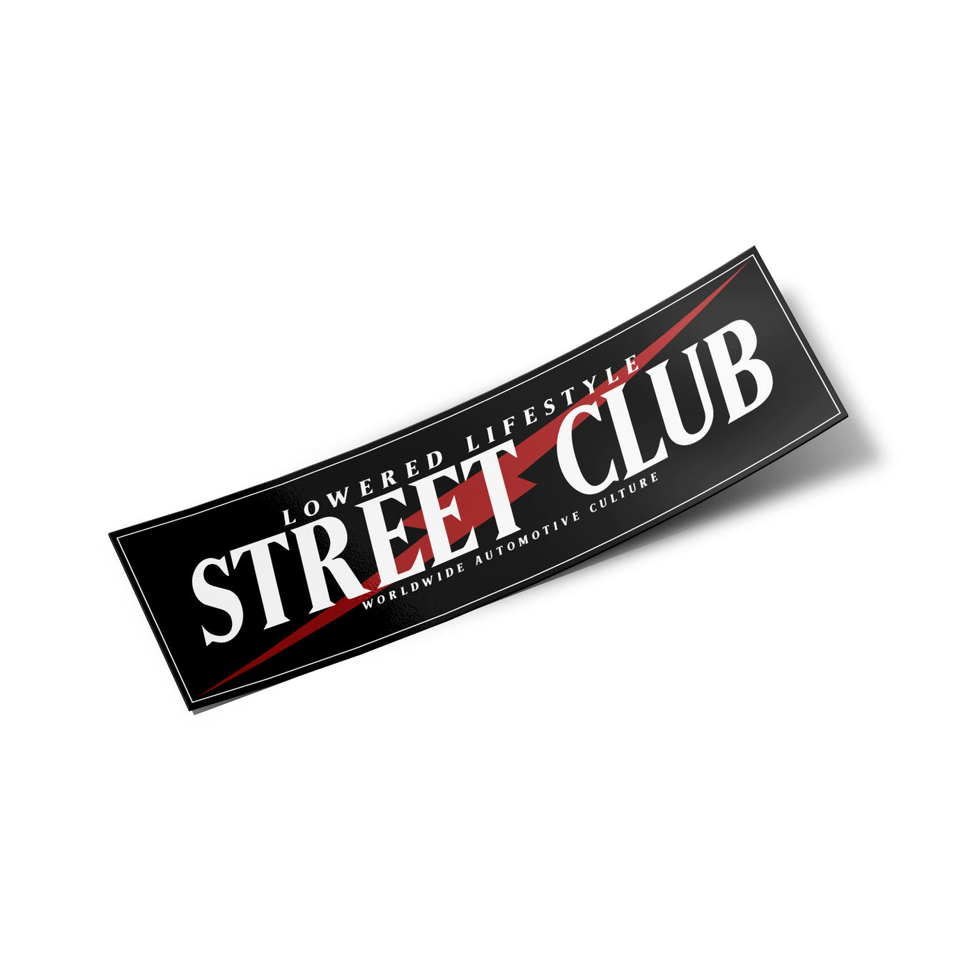Box Sticker – Street Club Bolt