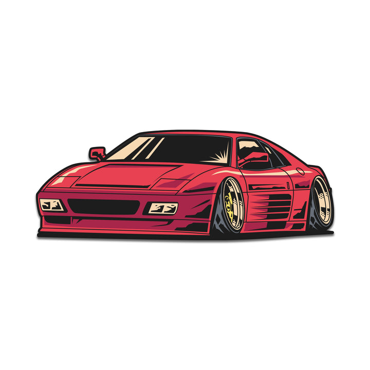 Sticker – Slammed Ferrari