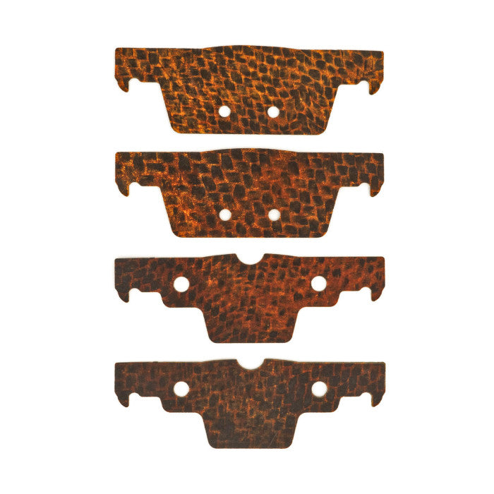 Carbon Fibre Brake Pad Shims for Honda Civic FL5 Type-R 2022-on