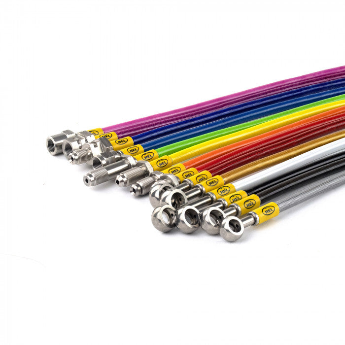 HEL Braided Brake Lines for Audi TT MK3 8S FV All TFSI and TDI Models excluding TT-RS, TT-S and Competition (2014-)