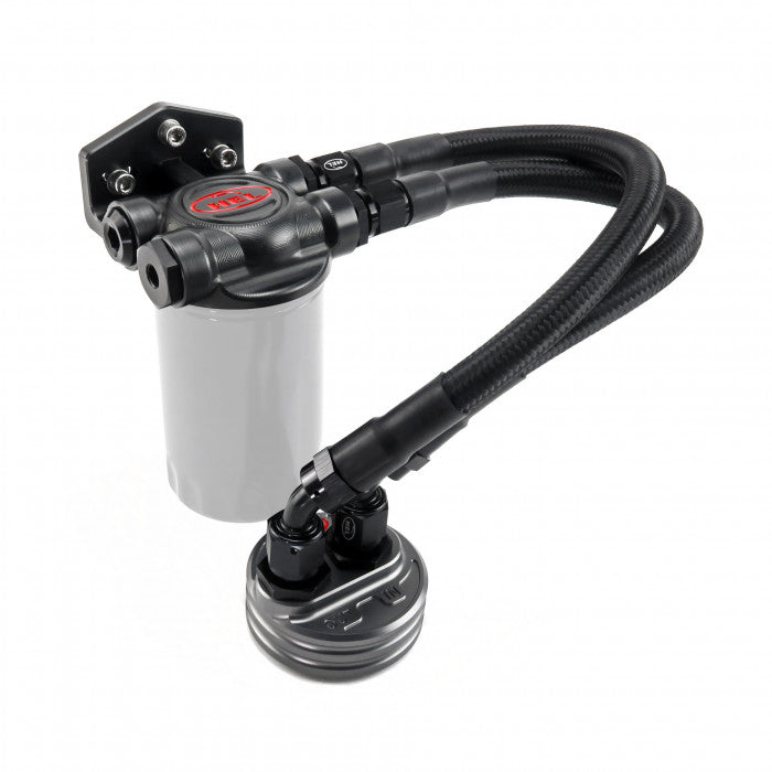 HEL Performance Universal M20 or 3/4" UNF Oil Filter Relocation Kit -10AN