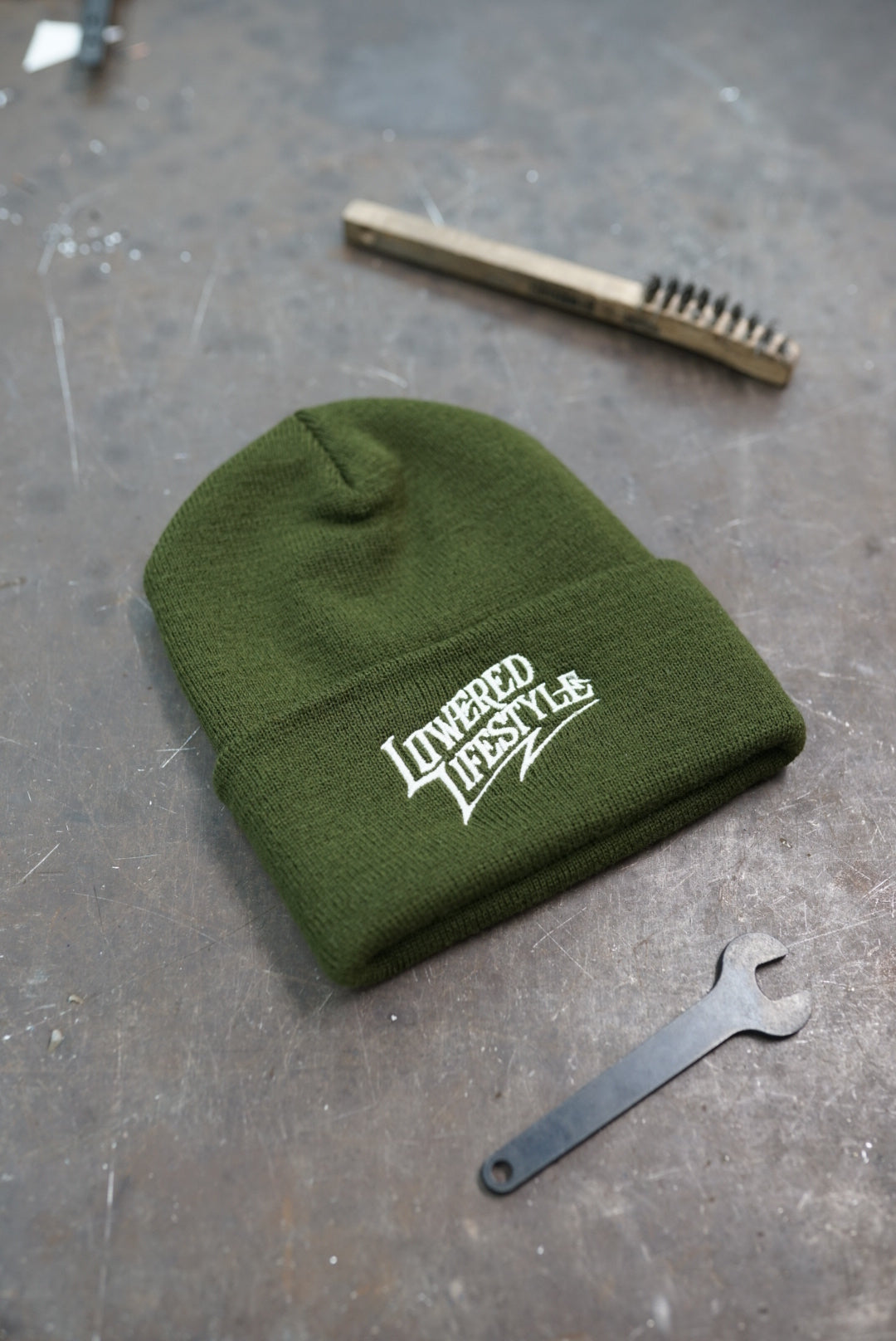 Lowered Lifestyle Beanie - Olive