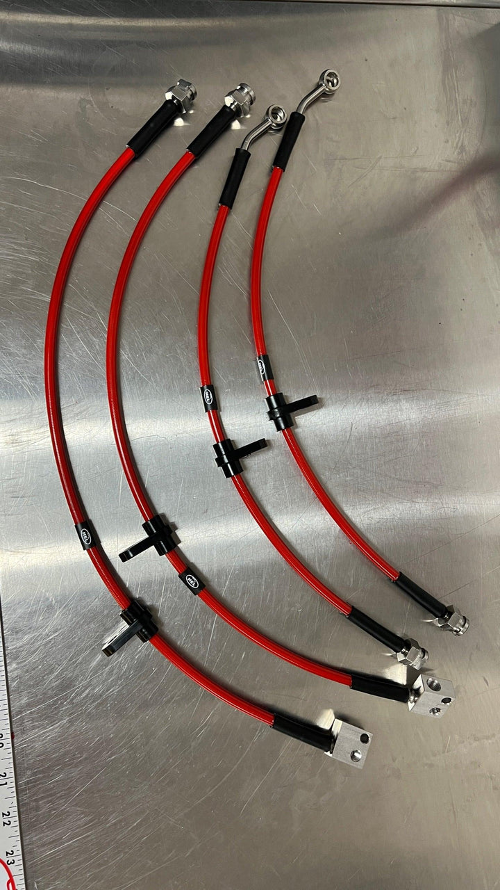 HEL Performance Braided Brake Lines for Honda Civic FK8 Type R (2017-) - Attacking the Clock Racing