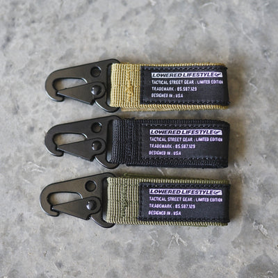 Tactical Clip Keychain (Multiple Colors Available)