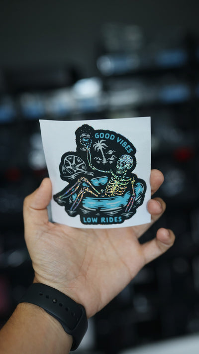 Sticker – Good Vibes Low Rides