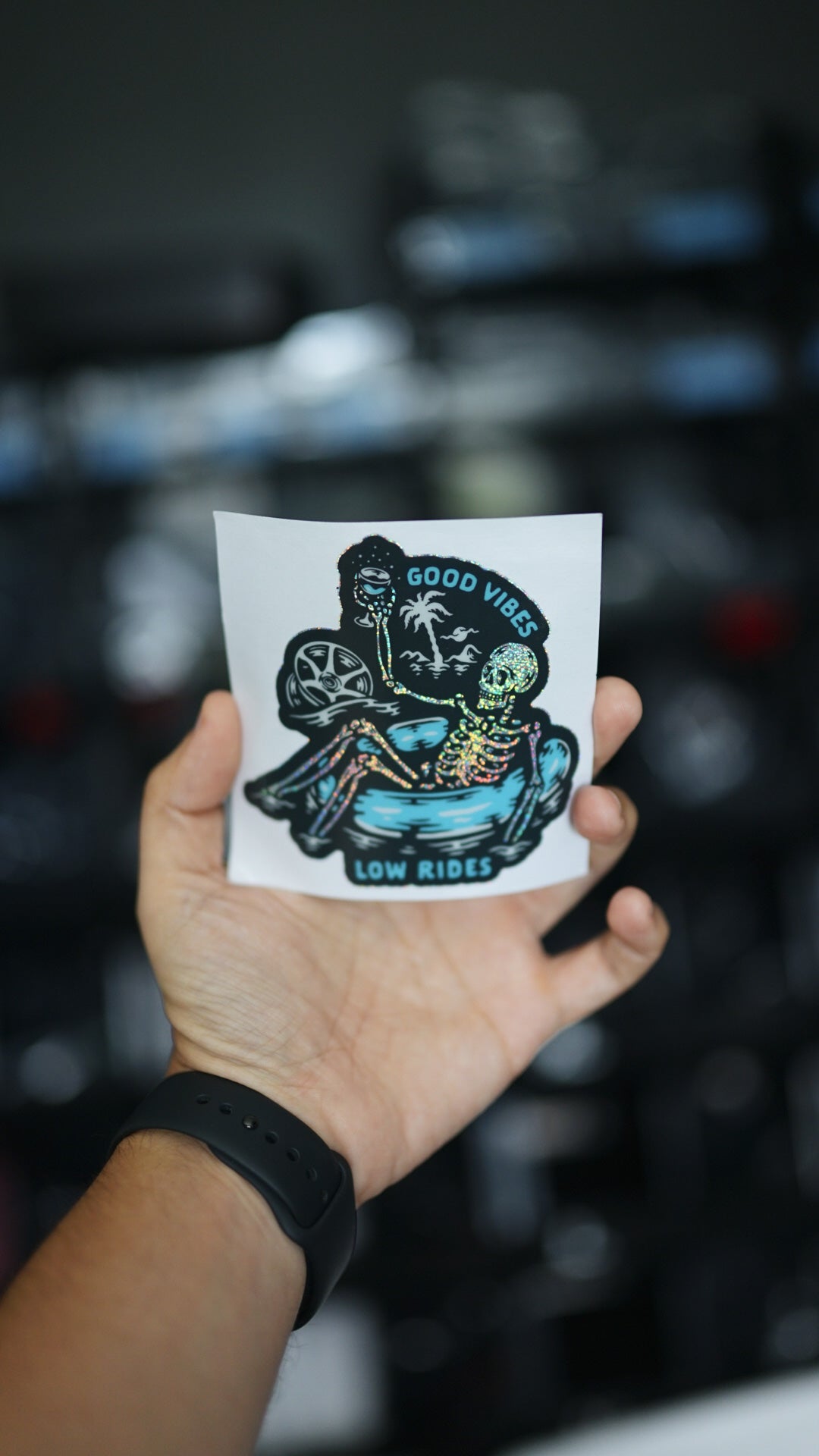 Sticker – Good Vibes Low Rides