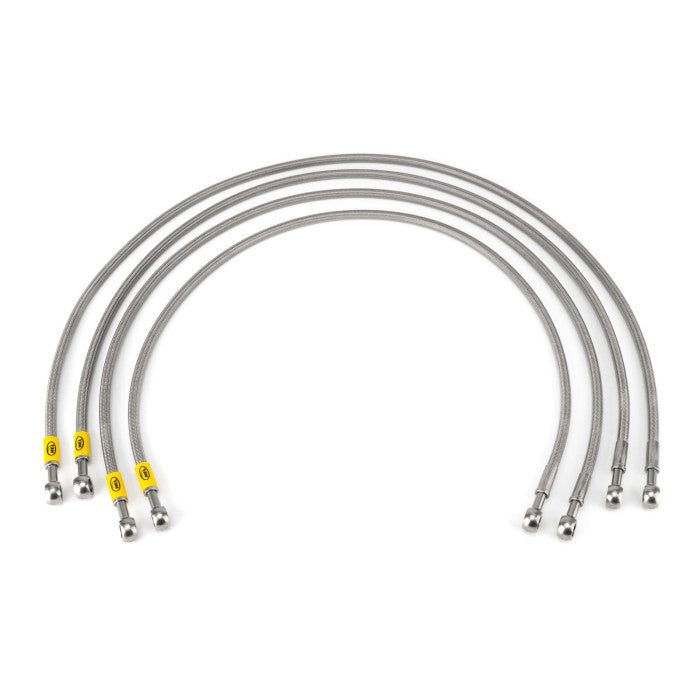 HEL Braided Fuel Injector Lines for Porsche 924 K-JET Early (Banjo Injectors)