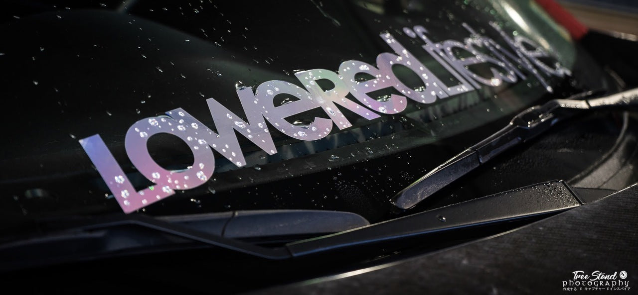 Lowered Lifestyle Logo Sticker - 12