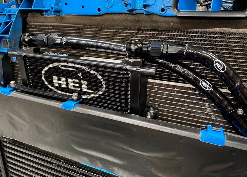HEL Performance Ford Focus MK3 RS / ST 250 Oil Cooler Kit Mounted