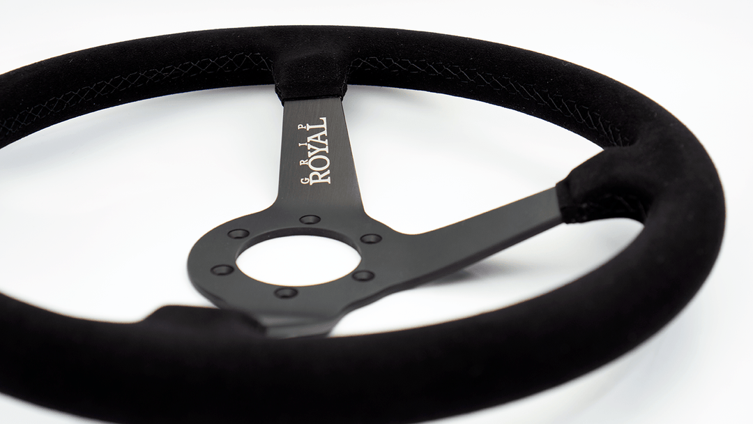 Grip Royal Steering Wheel - Suede Brute (Official Collab)