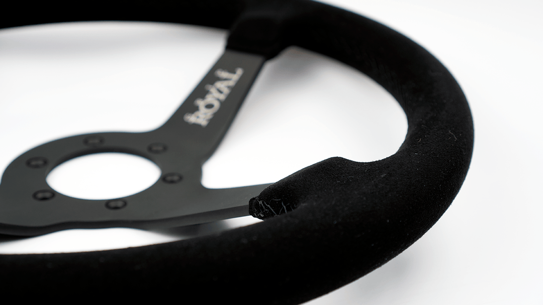 Grip Royal Steering Wheel - Suede Brute (Official Collab)